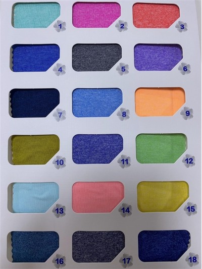 GZ-YXYF 3106# Colorful cation Width: 170CM Weight: 170GSM Composition: 10%spandex 90%polyester Moisture wicking 45 degree